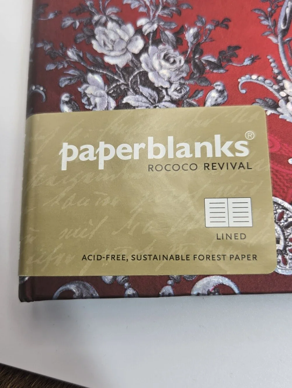 New! Paperblank Journal With Magnetic Cover Elastic And Ribbon Marker